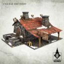 Tabletop Scenics Village Smithery 1