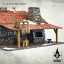 Tabletop Scenics Village Smithery 3