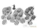 3D Alien Worlds Samurai Ninja Rooftop Bases 5