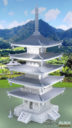 3DAW Pagoda Render Preview 1