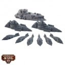 Dystopian Wars Hypatia Battlefleet Set 2