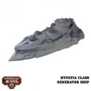 Dystopian Wars Hypatia Battlefleet Set 3