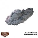 Dystopian Wars Hypatia Battlefleet Set 4