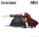 Malifaux Gatling Gunner 1