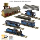 Sarissa Old Western Train Set 15mm 1