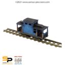 Sarissa Old Western Train Set 15mm 5