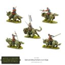 Warlord Games Warlords Of Erehwon Samurai Riding Komainu Lion Dogs 3