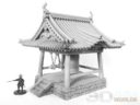 3D Alien Worlds Samurai Temple Bell 8