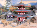 3DAlienWorlds Samurai Dicetower Pagoda 1