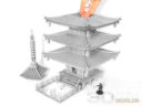 3DAlienWorlds Samurai Dicetower Pagoda 9