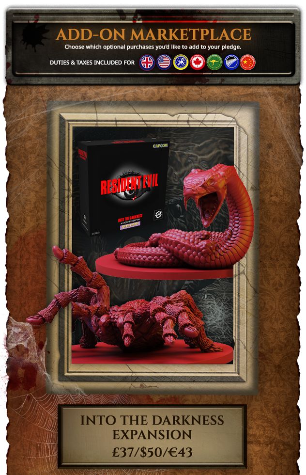 Resident Evil : The Board Game by Steamforged Games - Bravo Pledge