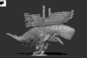 Warploque Miniatures Undead Pirates Leviathan