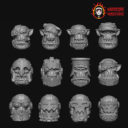 HM Tank Huntaz Heads Set #1