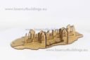 Laser Cut Buildings Gothic I Series 28mm Scale 1