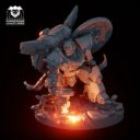 Puppets War Superhero Landing Striker (3D Resin Print) 5