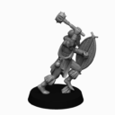 Unreleases Miniatures Tribal Warriors 16