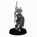 Unreleases Miniatures Tribal Warriors 17