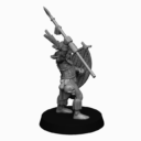 Unreleases Miniatures Tribal Warriors 4