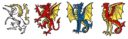 Heraldic Waterslide Decals For Wargaming 34