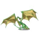 WizKids D&D ICONS OF THE REALMS ADULT EMERALD DRAGON PREMIUM FIGURE 1