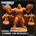 FUKIMASA PAPRANIUM ARMORED STERDROID ALIEN NEUTRALIZER A