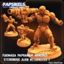 FUKIMASA PAPRANIUM ARMORED STERDROID ALIEN NEUTRALIZER F