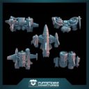 Puppetswar Orc Rocket Packs (3D Resin Print) 1