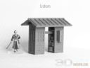 3DAlienWorlds Samurai Market Stalls Set 15