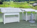 3DAlienWorlds Samurai Market Stalls Set 3
