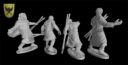 Stronghold Terrain Bauern Mit Wurfspeeren Set A (4) 2