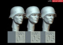 Life Miniatures WW2 German Heads Set No.1 6