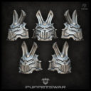 PuppetsWar Iron Bunny Shoulder Pads HI 01