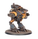 Forge World Dire Wolf Heavy Scout Titan With Volcano Cannon 1