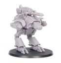 Forge World Dire Wolf Heavy Scout Titan With Volcano Cannon 3