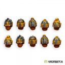 Kromlech Omega Legion Helmet Heads 1