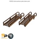 Sarissa Zone Theta Gantry Level One Ladder (x2) 1