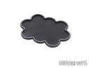 Tabletop Art Movement Tray Rounded Edge 25mm 10s Cloud Black Silver 1