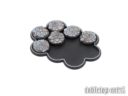 Tabletop Art Movement Tray Rounded Edge 25mm 10s Cloud Black Silver 2
