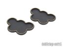 Tabletop Art Movement Tray Rounded Edge 25mm 5s Cloud Black Gold (2) 1