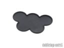 Tabletop Art Movement Tray Rounded Edge 40mm 5s Cloud Black 1