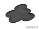 Tabletop Art Movement Tray Rounded Edge 60mm Oval 5s Cloud Black 1