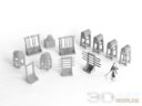 3D Alien Worlds Samurai Dojo Preview 5