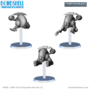 BM Bombshell GhNT First Responder Bot Set