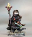 Dark Sword Miniatures Otter Mage With Staff 1