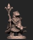 Dark Sword Miniatures Otter Mage With Staff 4