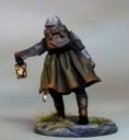 Dark Sword Miniatures Warrior With Lantern And Sword Axe Options 4