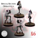 HM 28mm Sci Fi Civilian, Troopers, Operatives And Mechs 7