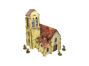 Micro Arts Studio WW2 Normandy Church 1