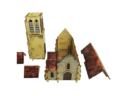Micro Arts Studio WW2 Normandy Church 11