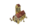 Micro Arts Studio WW2 Normandy Church 4